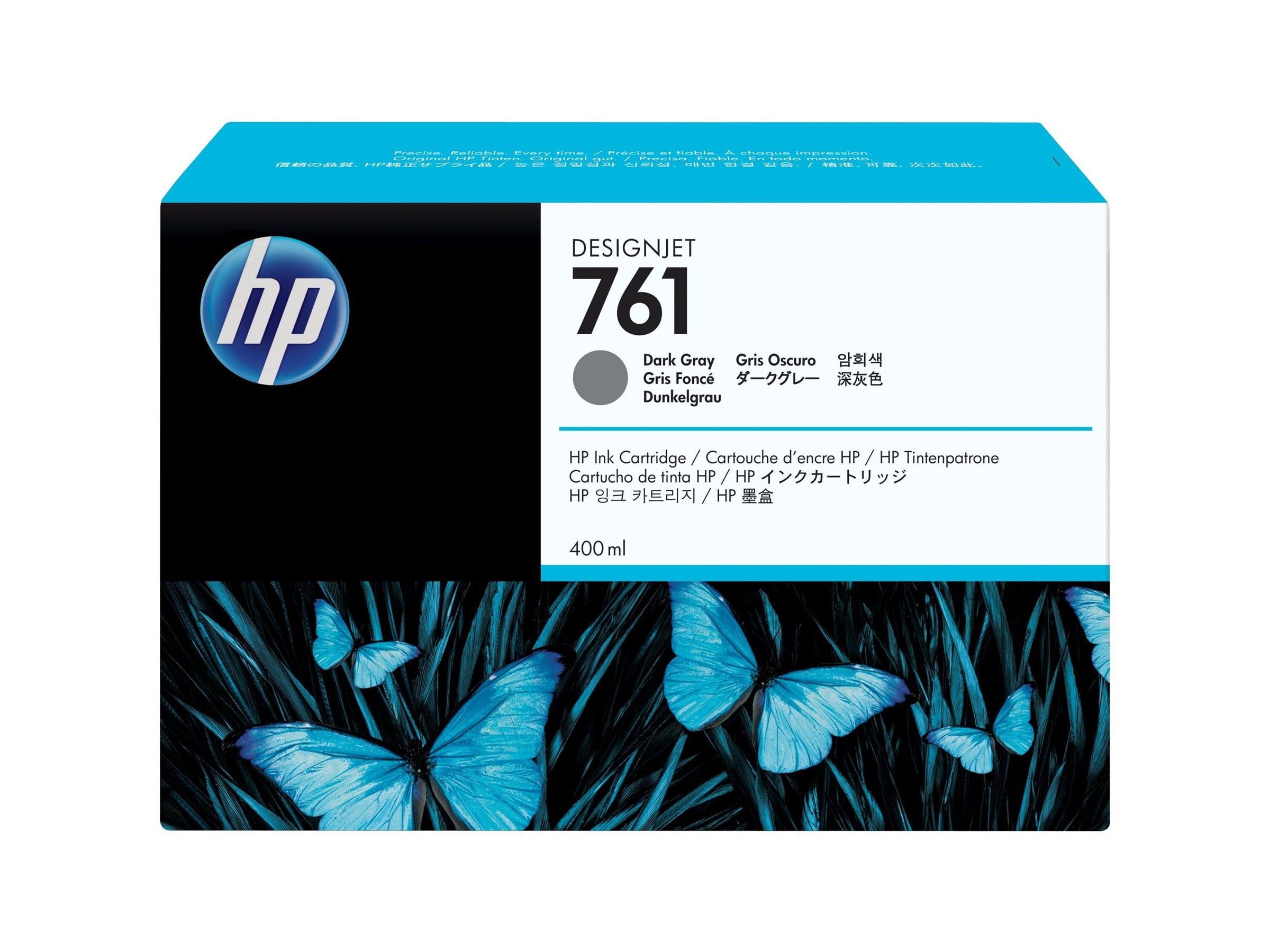 HP 761 Original Tinte dunkel grau Verpackung
