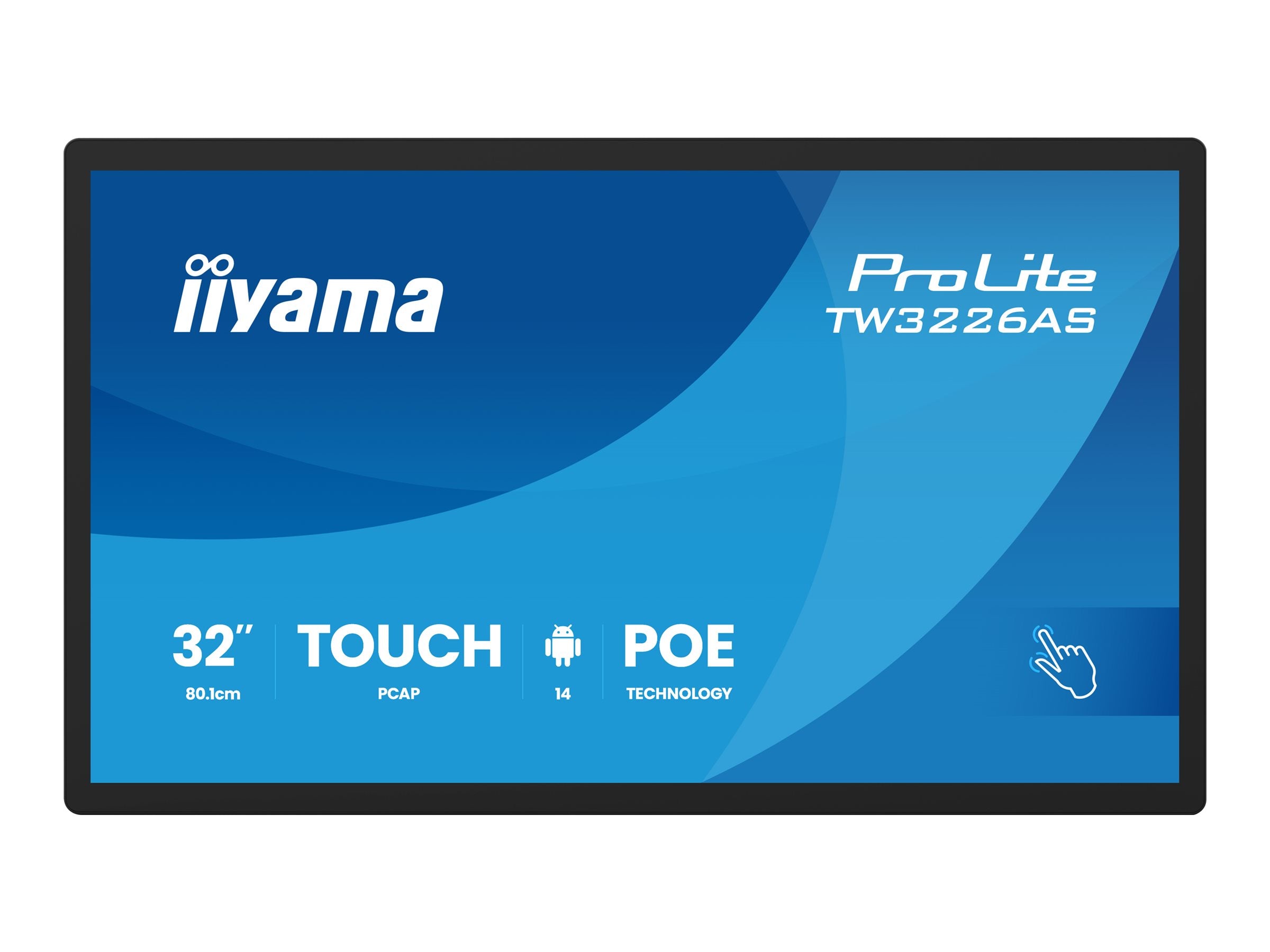 IIYAMA TW3226AS-B3P Touchscreen-PC Vorderansicht