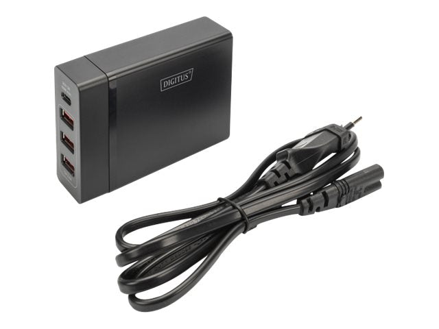 DIGITUS 4-Port USB-Ladeadapter 72W Detailansicht