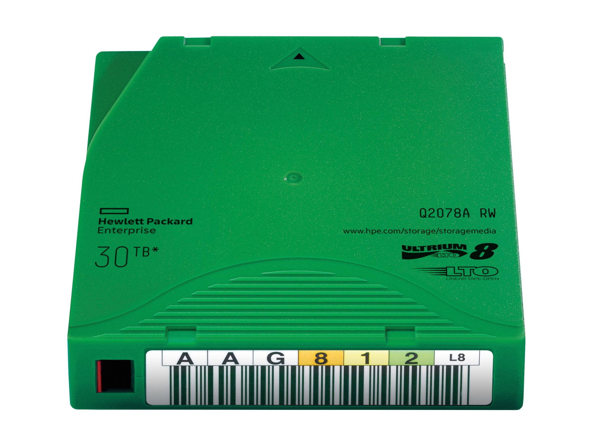 HPE LTO-8 Ultrium 30TB RW Data Cartridge Verpackung