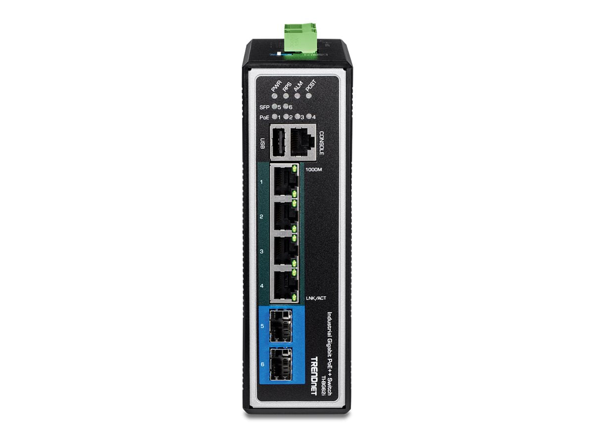 TRENDNET TI-BG62i Detailansicht der Anschlüsse