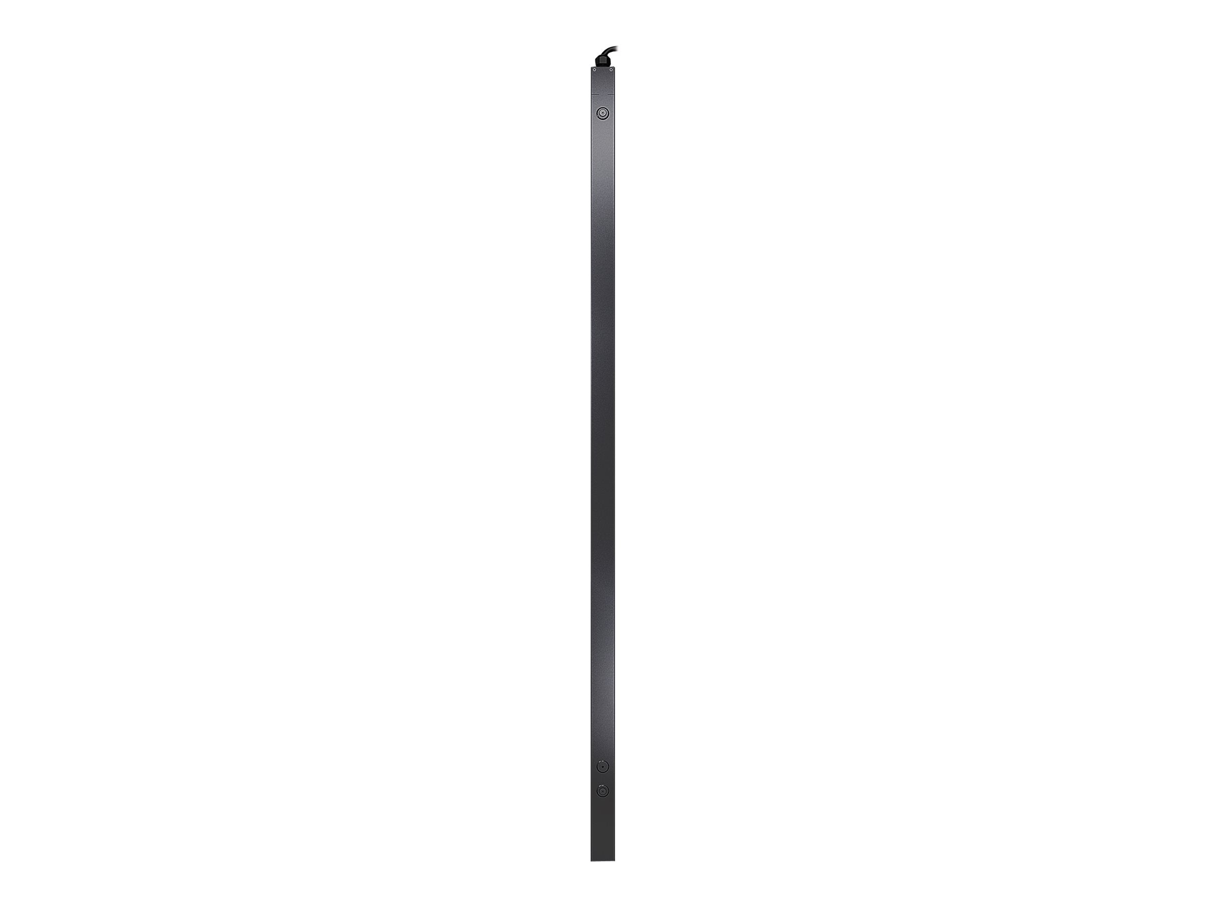 APC Switched Rack PDU 2G Zero U Rack AC 200/208/230V Ethernet RS-232 USB input NEMA L6-30 output connectors 24 Black