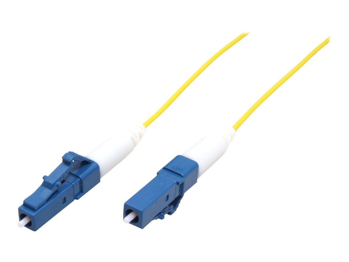 ROLINE Glasfaserkabel 9/125um OS2 LC/LC Stecker LSOH simplex gelb 5m - Vorderansicht