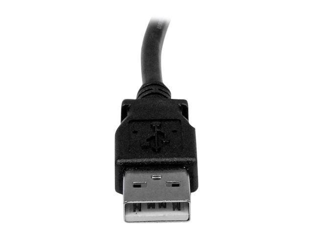 STARTECH.COM 1m USB 2.0 A to Left Angle B Cable - Vorderansicht