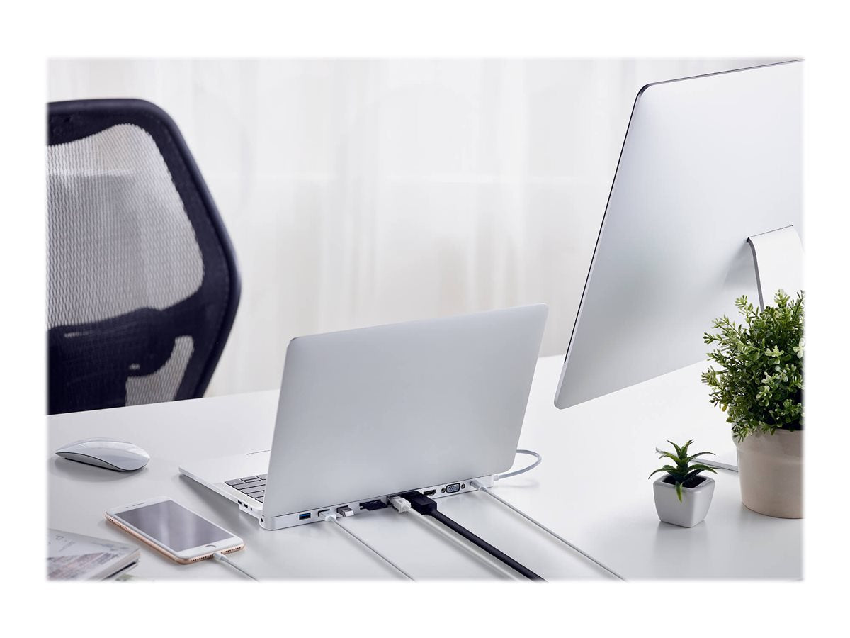 ATEN UH3234 USB-C Multiport Dock Rückansicht