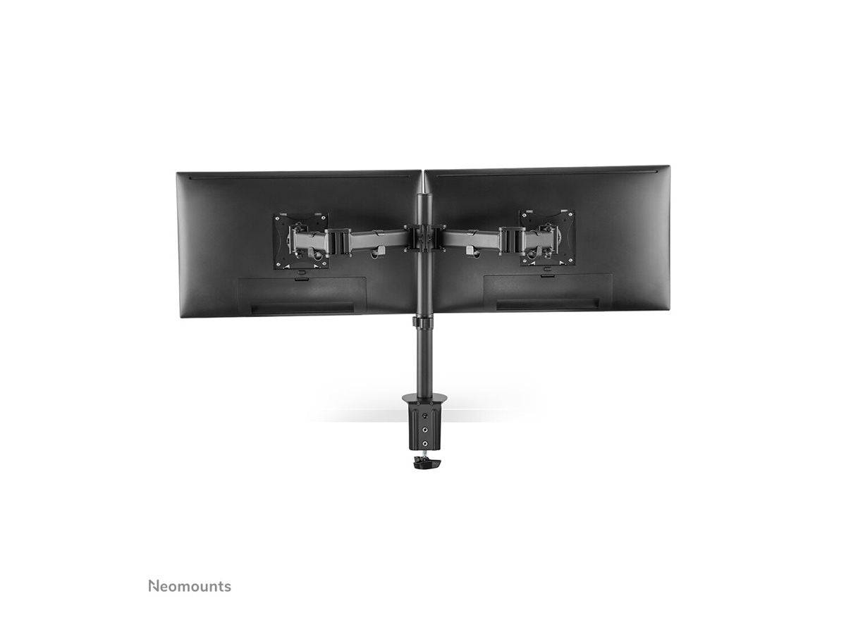 NEOMOUNTS Monitor Dual Deskmount Tischhalter Vorderansicht