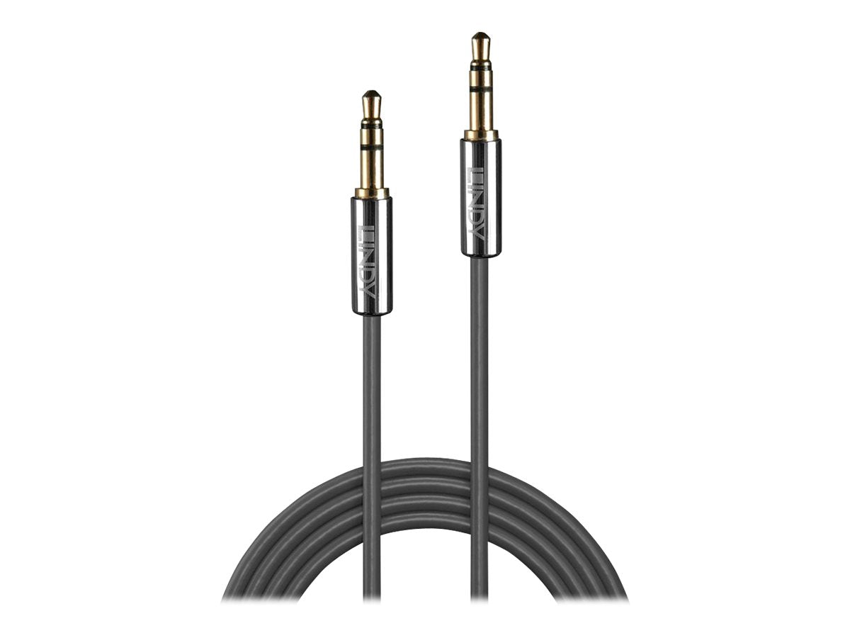LINDY 2m 3,5mm Audiokabel Cromo Line - Vorderansicht