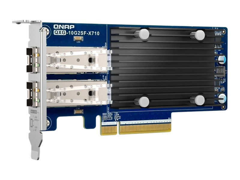 QNAP QXG-10G2SF-X710 Netzwerkadapter Vorderansicht