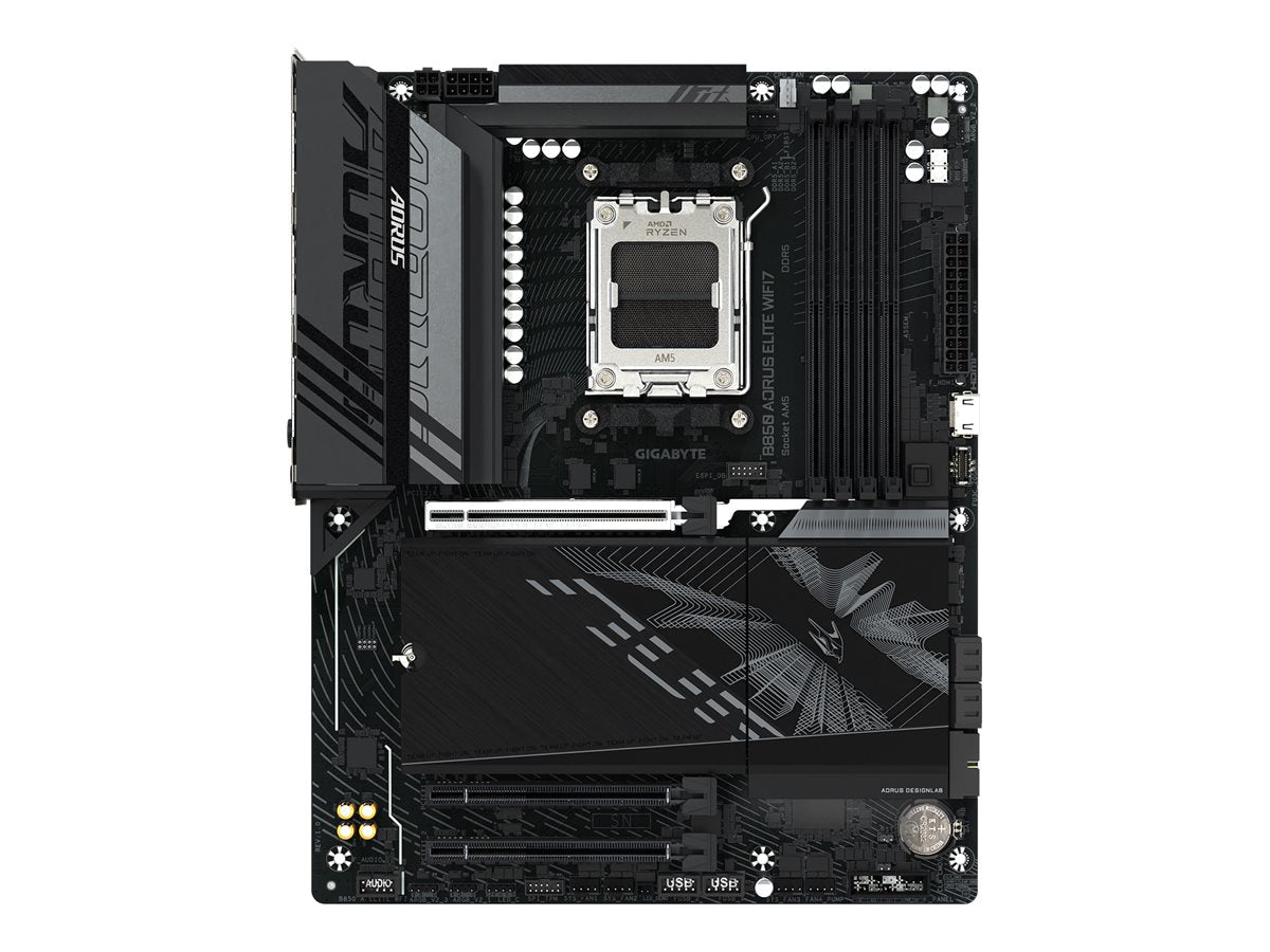 GIGABYTE B850 A ELITE WF7 AM5 Motherboard Vorderansicht
