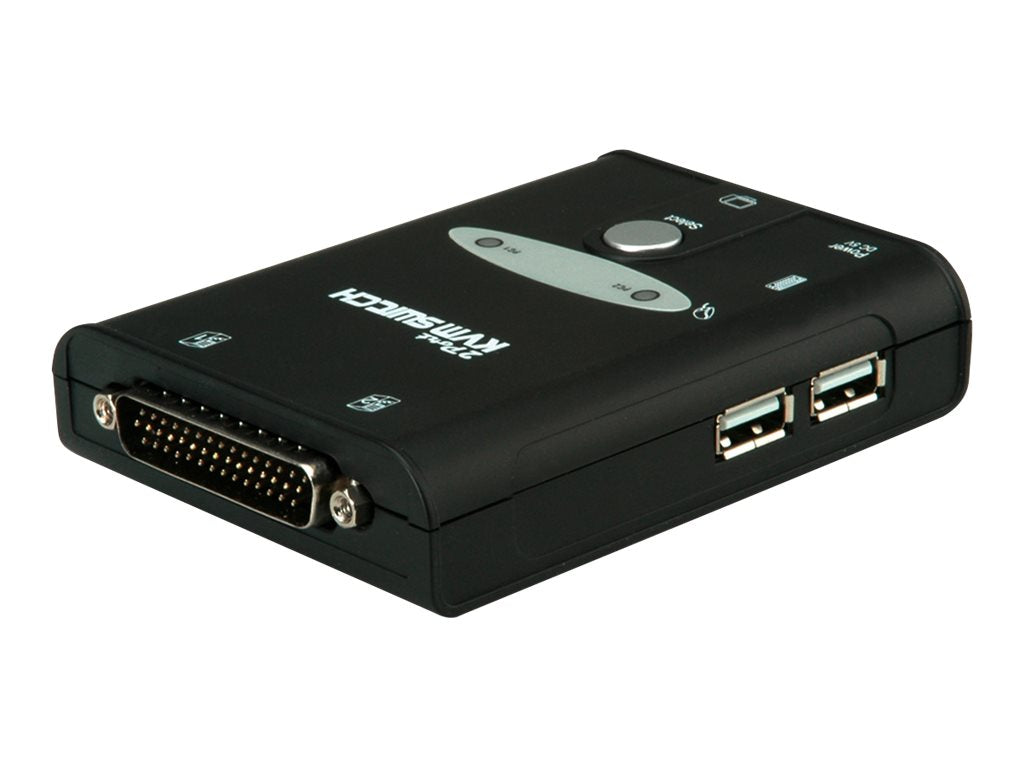 VALUE KVM Switch ZollStarZoll 1U - Rückansicht