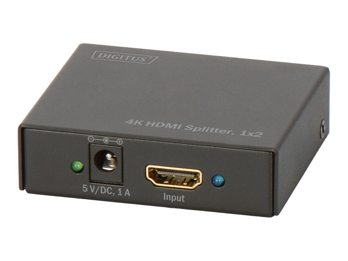 DIGITUS 4K HDMI Splitter 1x2 Vorderansicht