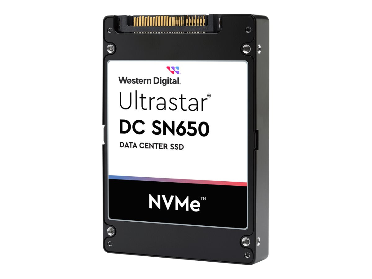 WESTERN DIGITAL Ultrastar DC SN650 U.3 15MM 15360GB NVMe SSD Vorderansicht