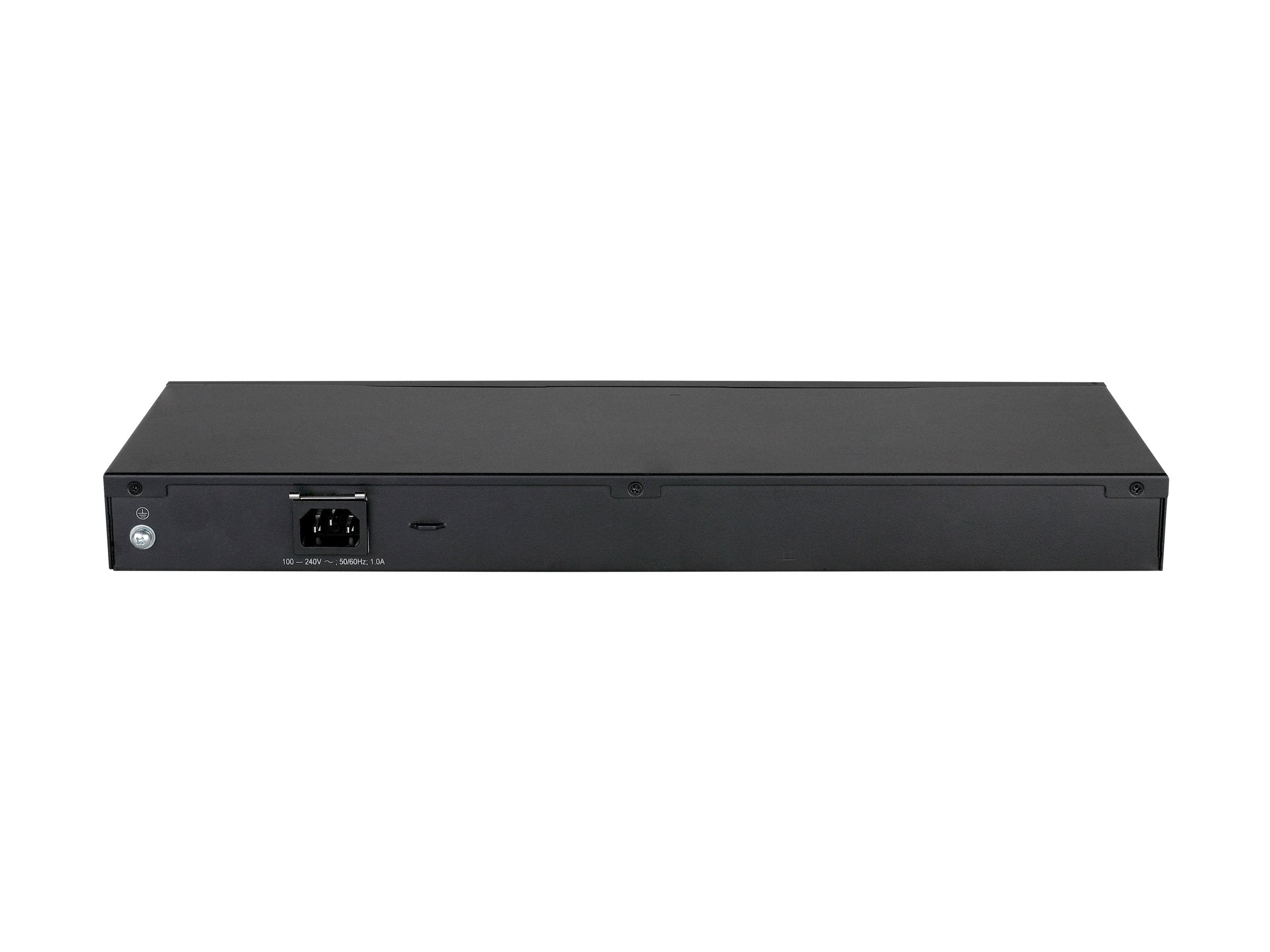 ARUBA HPE 5140 24G 2SFP+ 2XGT EI Switch Rückansicht