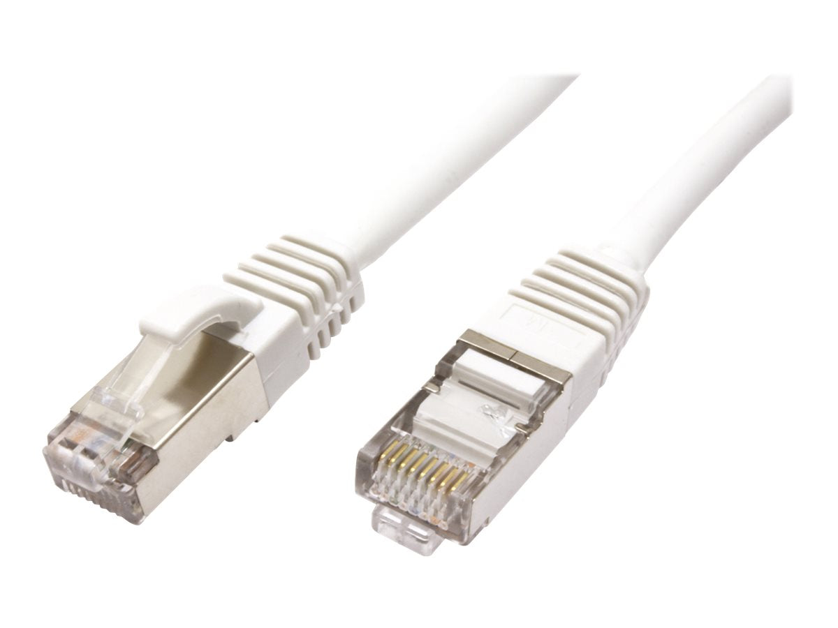 VALUE Patchkabel Kat.6 Class E S/FTP PiMF LSOH weiss 2m - Vorderansicht