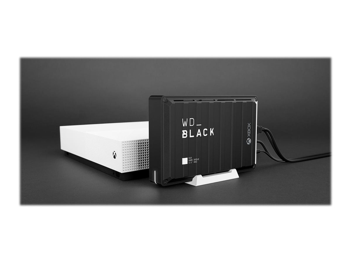 WD BLACK D10 Game Drive for Xbox Seitenansicht
