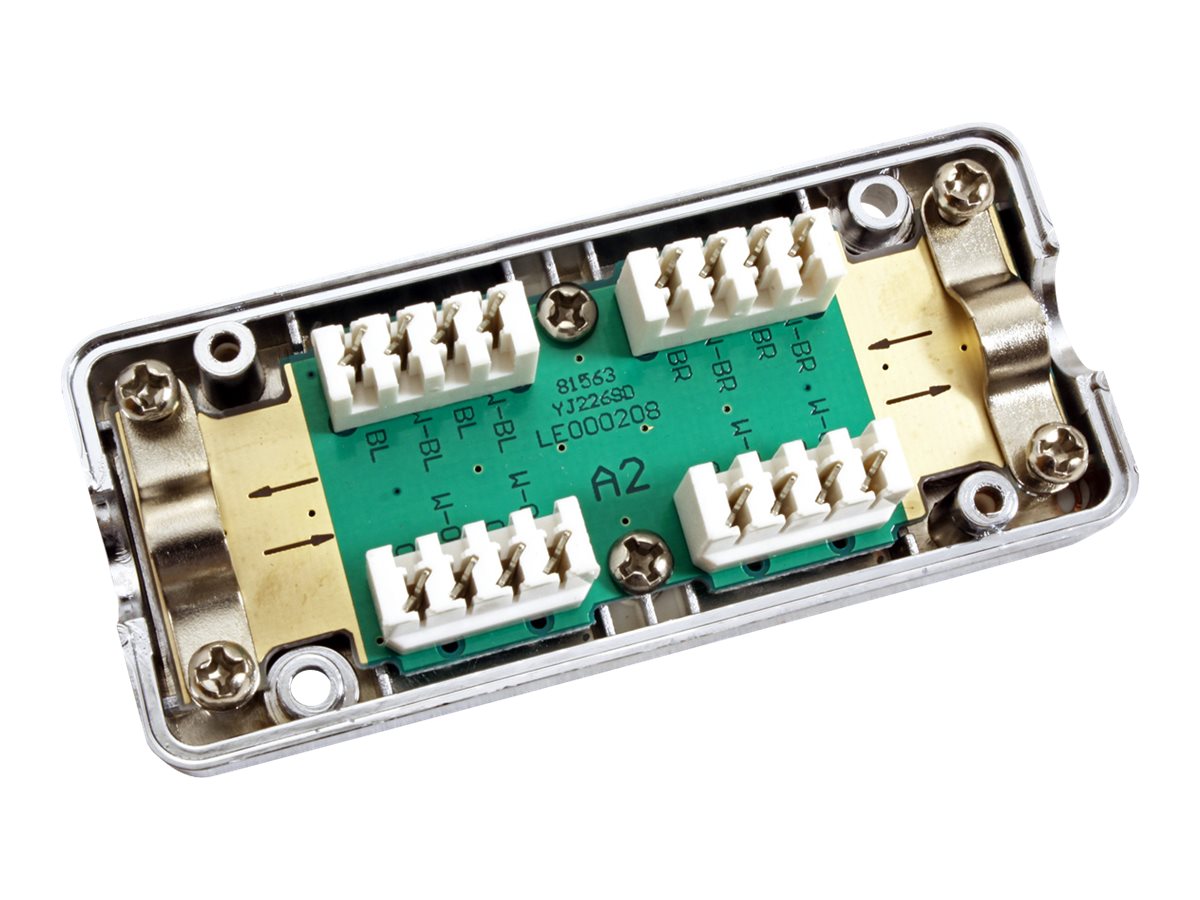 VALUE Junction Box Kat.6A Class EA STP Vorderansicht