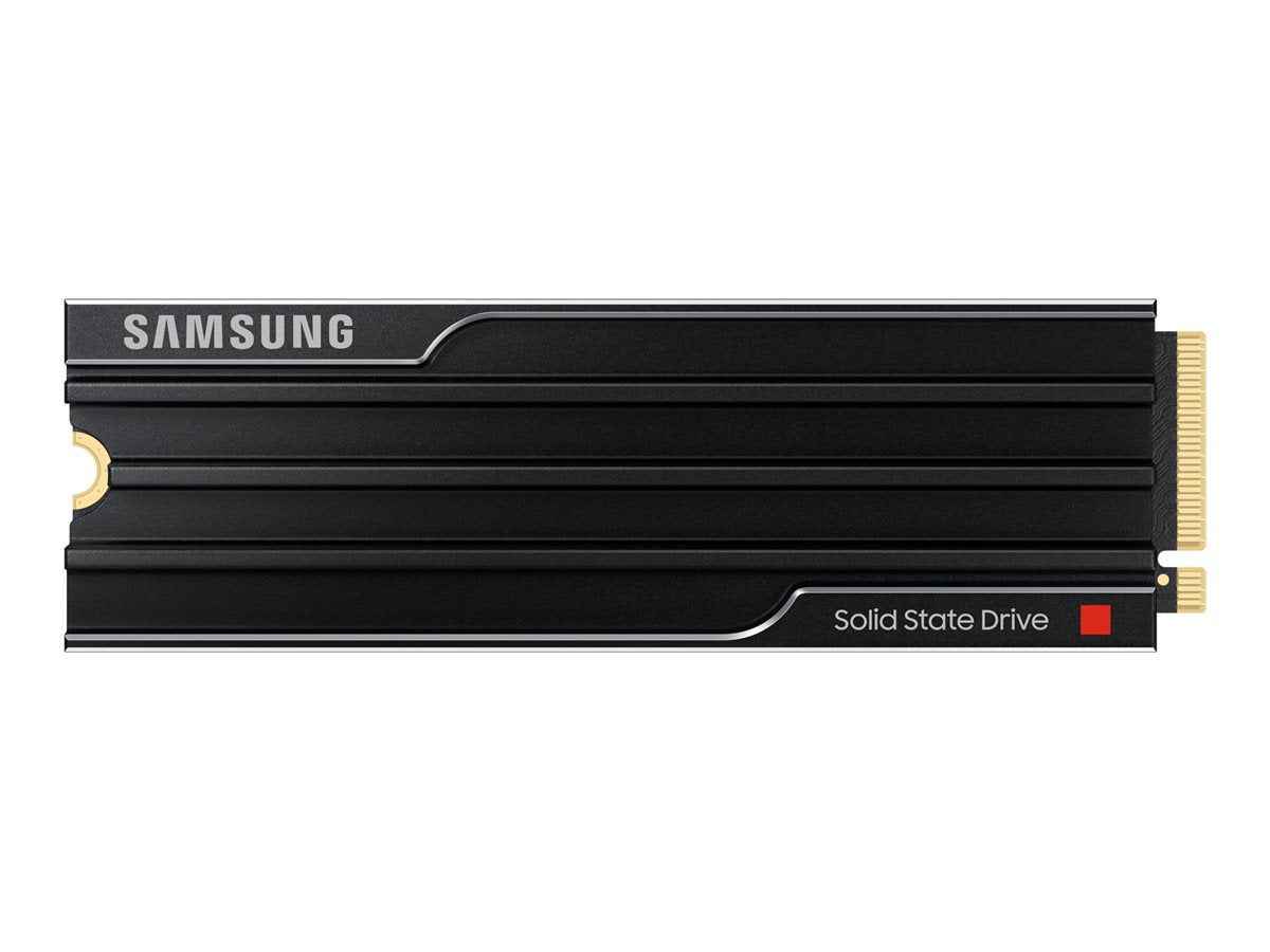 SAMSUNG 9100 PRO SSD Heatsink NVMe M.2 4TB Vorderansicht