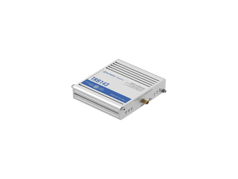 TELTONIKA NETWORKS TRB143 4G/LTE M-Bus Gateway Vorderansicht