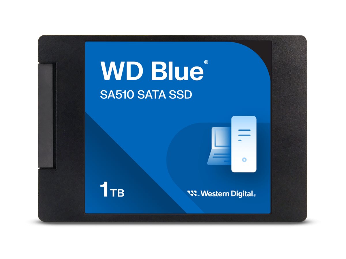 Verpackung der SANDISK WD Blue SA510 SSD 1TB