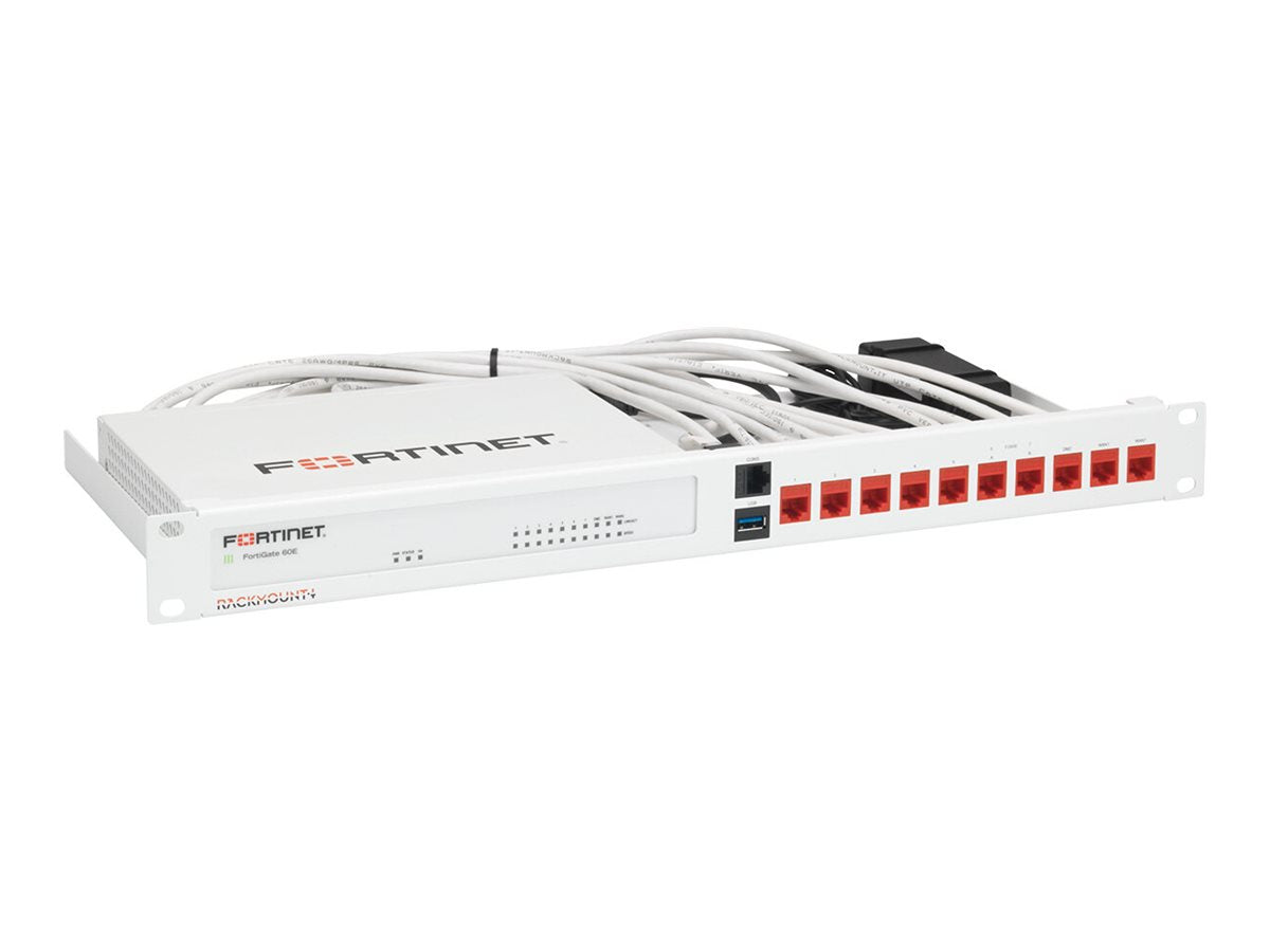 RACKMOUNT FortiGate 70G/70F/60E/F Series Rackmontagesatz Vorderansicht