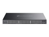 TP-LINK SG2452LP Omada 52-Port Gigabit Smart Switch 32× Gigabit 802.3af/at PoE+ 16× Gigabit non-PoE RJ45 4× Gigabit SFP 230W PoE Bud