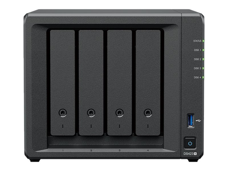 SYNOLOGY DS423+ Rückansicht