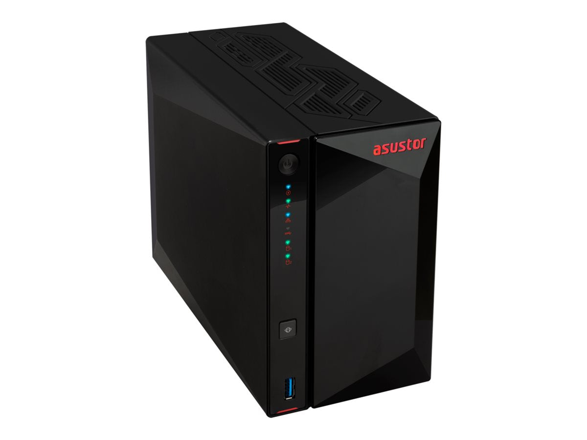 ASUSTOR Nimbustor 2 Gen 2 NAS-Server Rückansicht