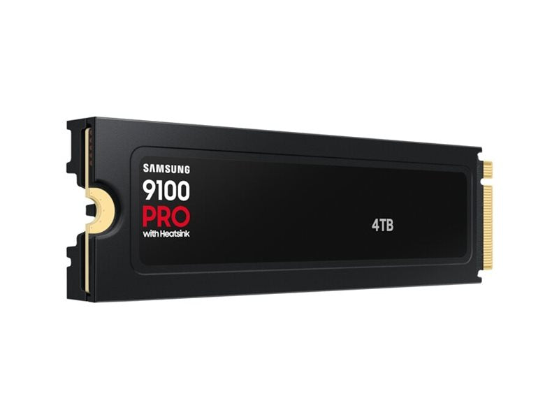 SAMSUNG 9100 PRO SSD Heatsink NVMe M.2 4TB Seitenansicht