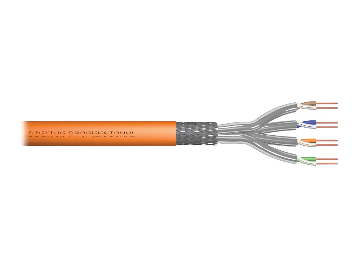 DIGITUS CAT 7 S-FTP Installationskabel 250m - Vorderansicht