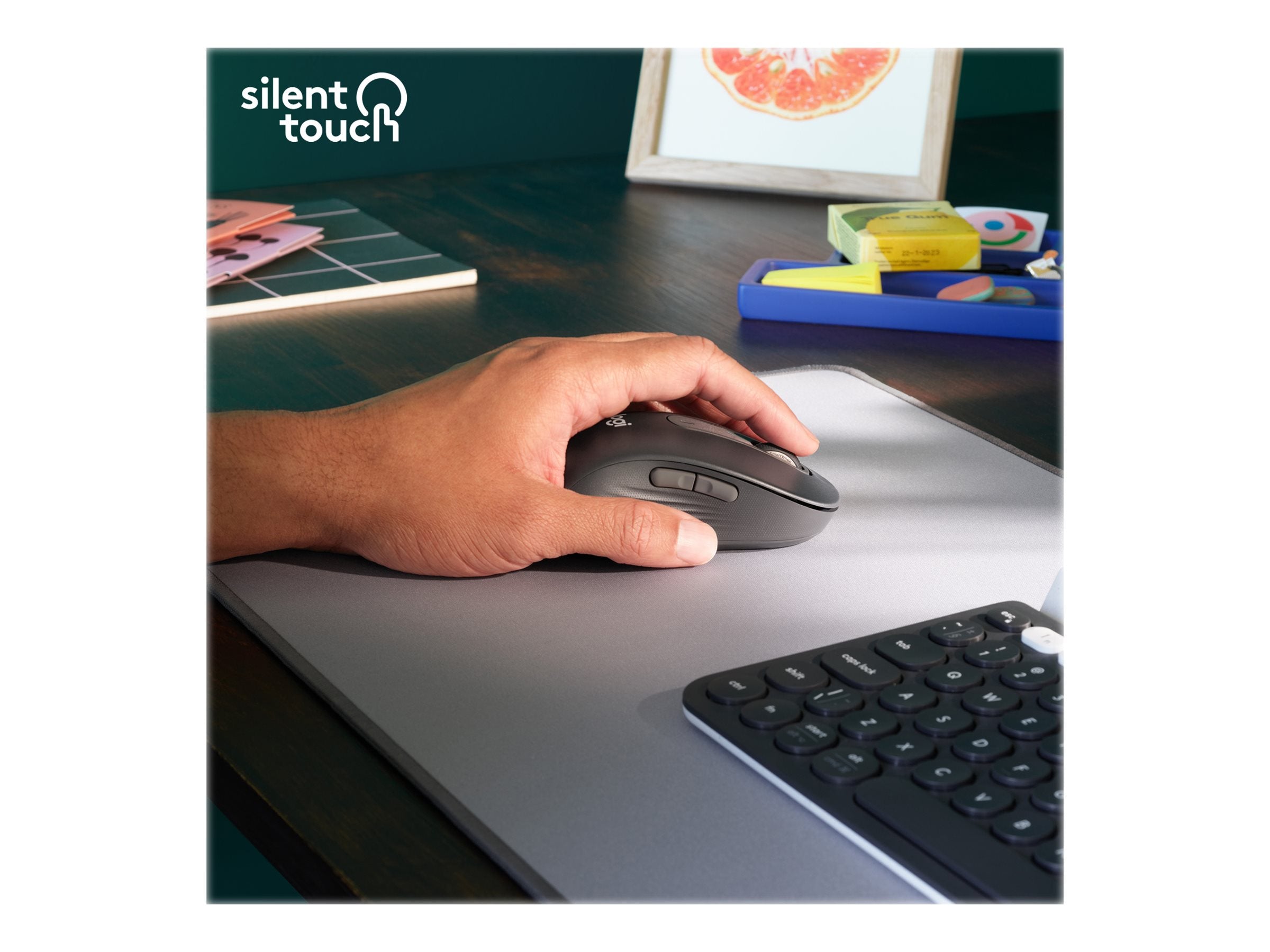 LOGITECH Signature M650 L LEFT Maus Detailansicht