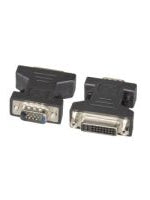 EFB Adapter DVI 24+5 Buchse auf VGA HD15 pol. Stecker Vorderansicht
