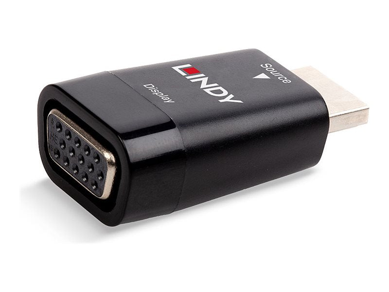 LINDY HDMI A auf VGA Adapter Dongle Anschlussansicht