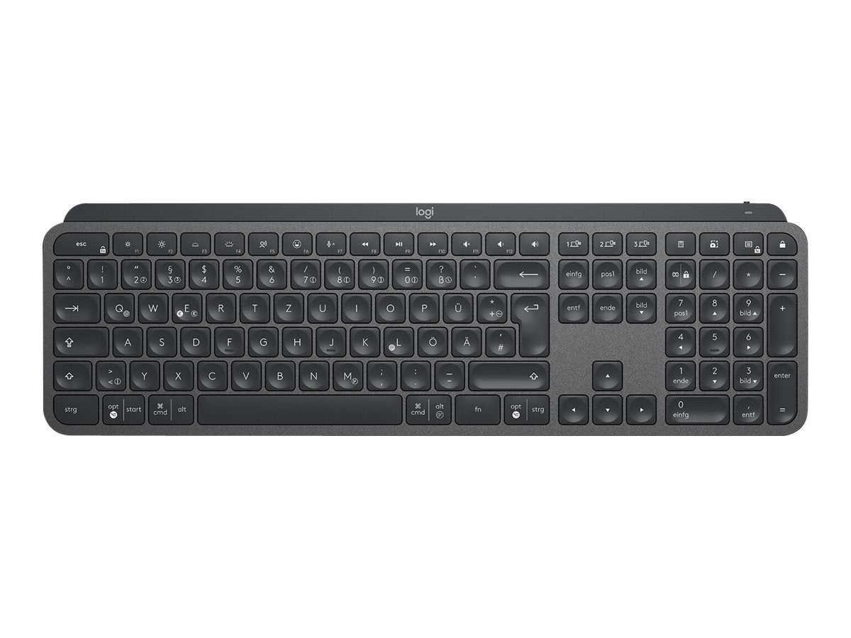 LOGITECH MX KEYS FOR BUSINESS Tastatur Seitenansicht