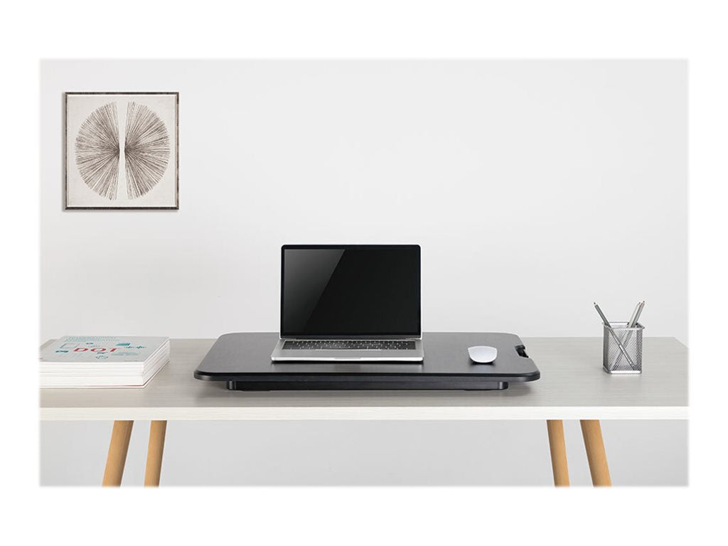 NEOMOUNTS Sitz-Steh-Workstation NS-WS050BLACK Detailansicht