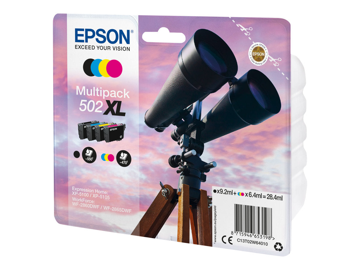 EPSON 502XL Multipack 4-Farben Tinte - Verpackung