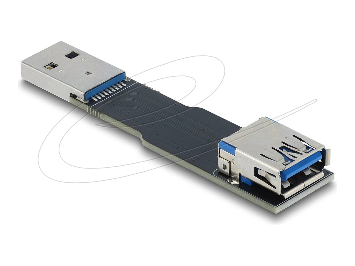 DELOCK USB 10 Gbps Adapter USB Typ-A Buchse zu Stecker gerade - Vorderansicht