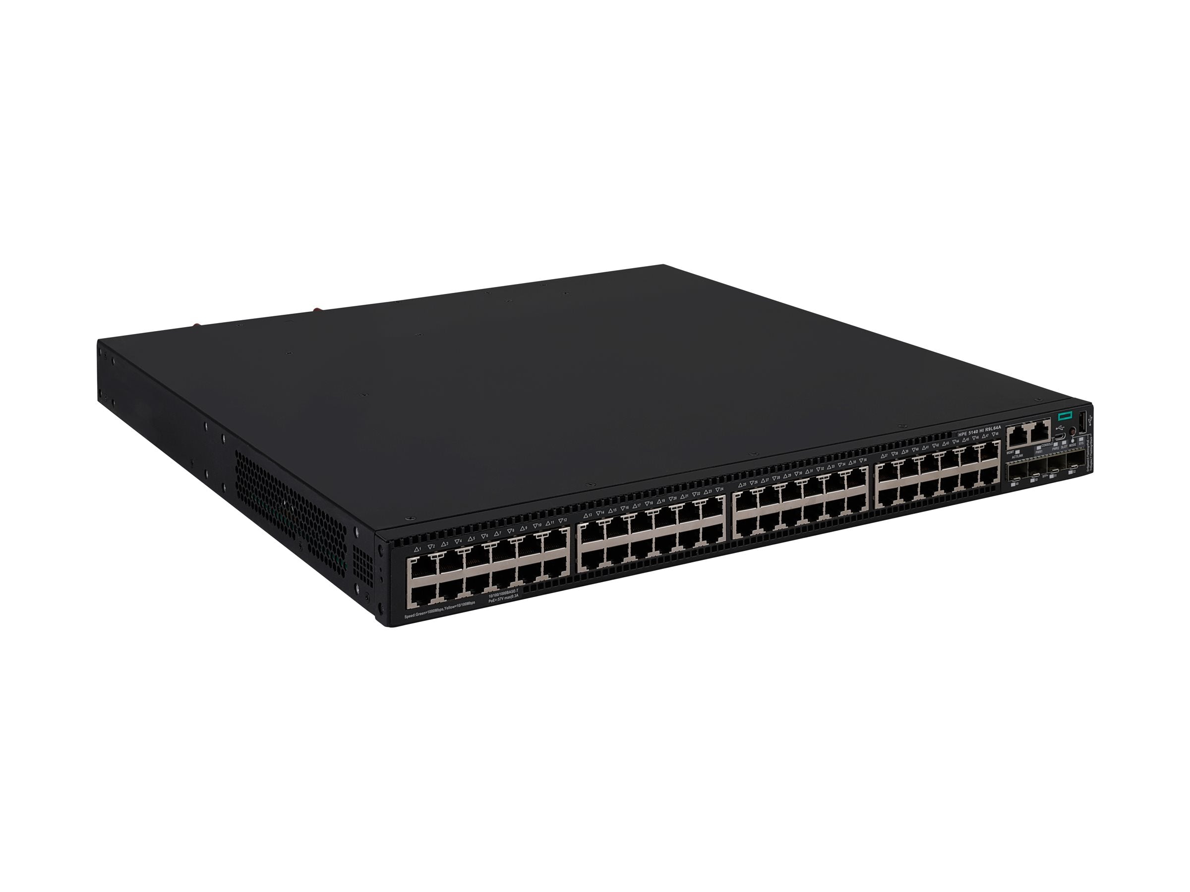 ARUBA HPE FlexNetwork 5140HI Switch Vorderansicht