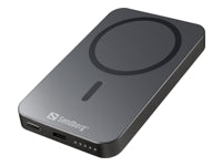 SANDBERG Mag Wireless Powerbank 5000 ALU