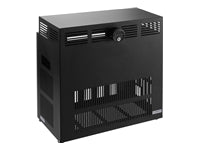 RACKMOUNT.IT EagleRack Closed with Lock 4U Black