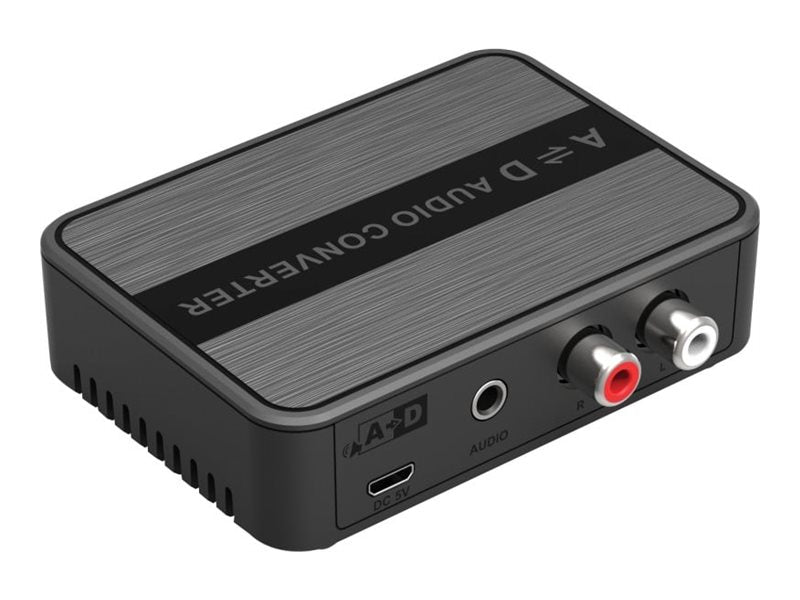 TECHLY Bidirektionaler Audio Konverter Digital auf Analog / Analog auf Digital - Vorderansicht