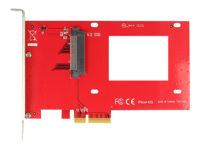 DELOCK PCIe 4.0 x4 > U.2 Slot NVMe Verpackung