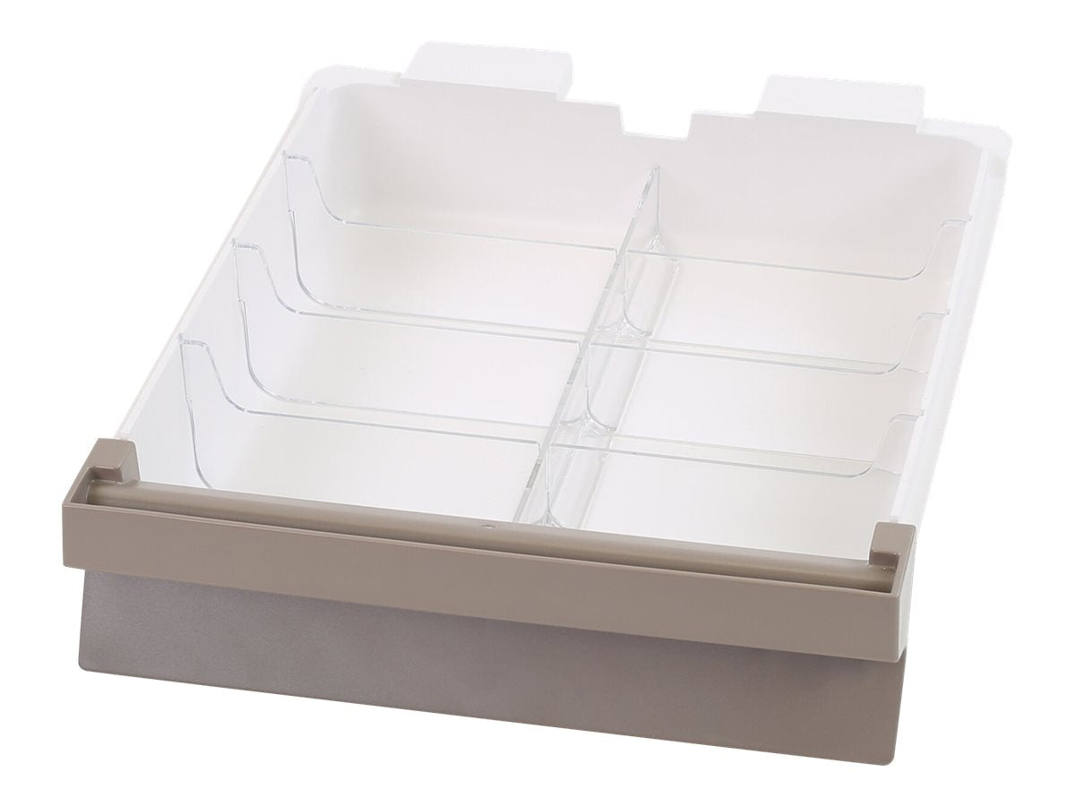 ERGOTRON CareFit Pro Double Replacement Drawer SNW - Vorderansicht