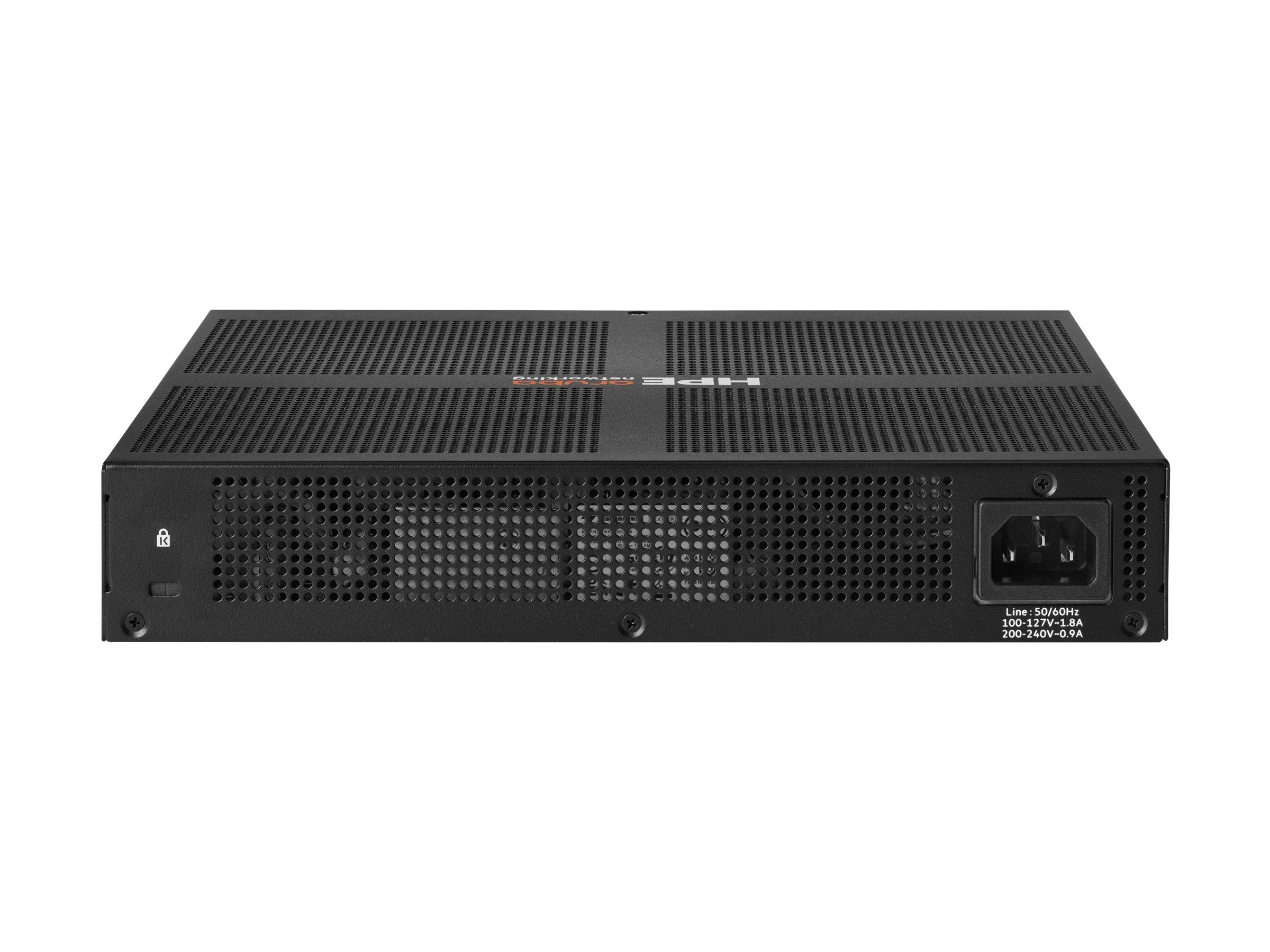 ARUBA HPE ANW 6000 8G CL4 2F 67W Switch Detailansicht