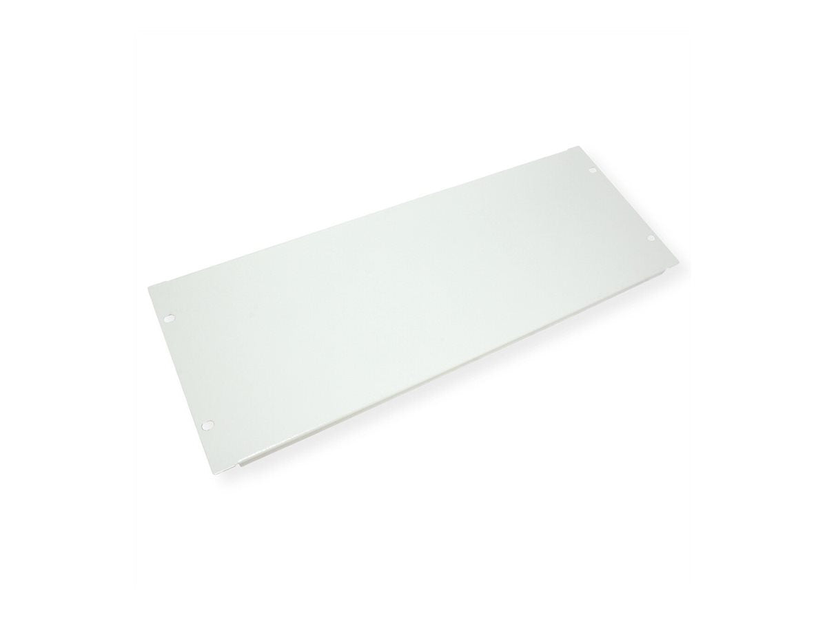 ROLINE Blindblende 48,26cm 19Zoll 4 HE grau - Vorderansicht