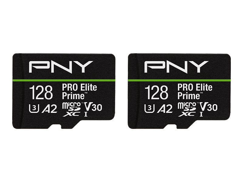 PNY microSD Pro Elite Prime 128GB Vorderansicht