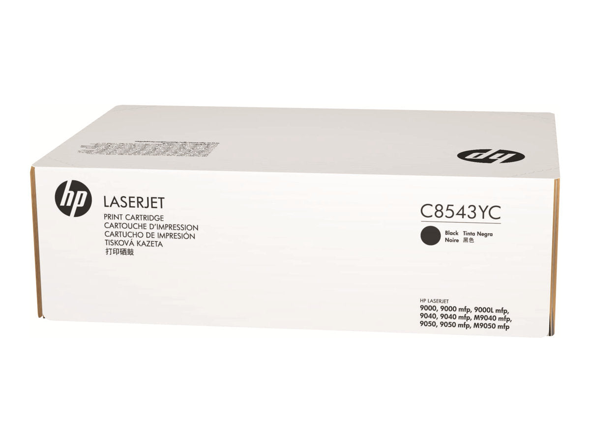 HP 43X contract toner kartusche schwarz hohe Kapazität Vorderansicht