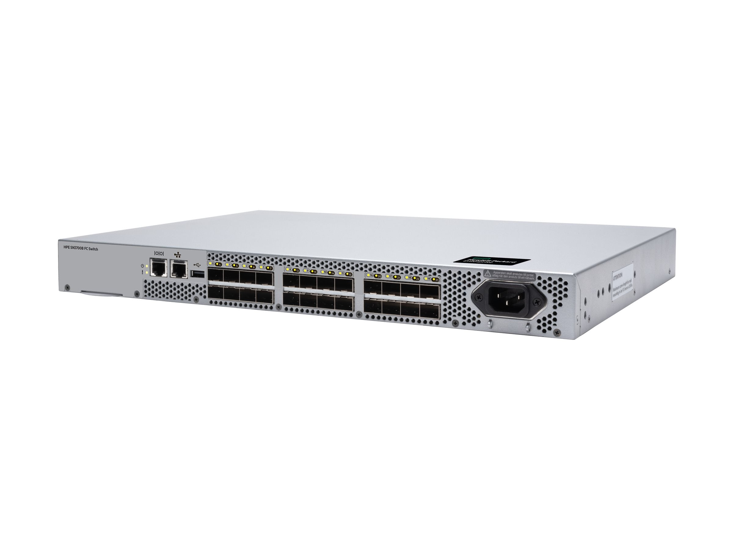HPE Storage 64Gb 24/8 8-port 32Gb Short Wave SFP28 Switch B-series SN3700B