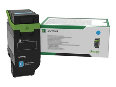 LEXMARK CS531 CX532 Cyan Return 8.8K Cartridge Vorderansicht
