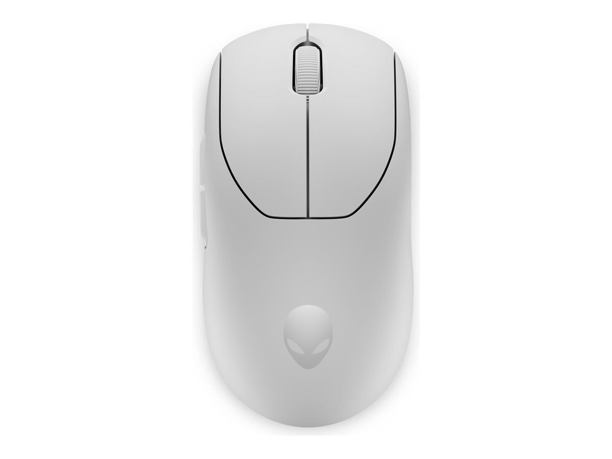 DELL Alienware Pro Wireless Gaming Mouse Lunar Light - Vorderansicht