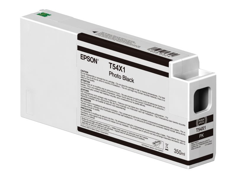 EPSON 5LB Singlepack Photo Black T54X100 UltraChrome HDX/HD Tintenpatrone Vorderansicht